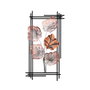 Wallity Daiyu 4 Accesorio Decorativo de Pared de Metal Multicolor